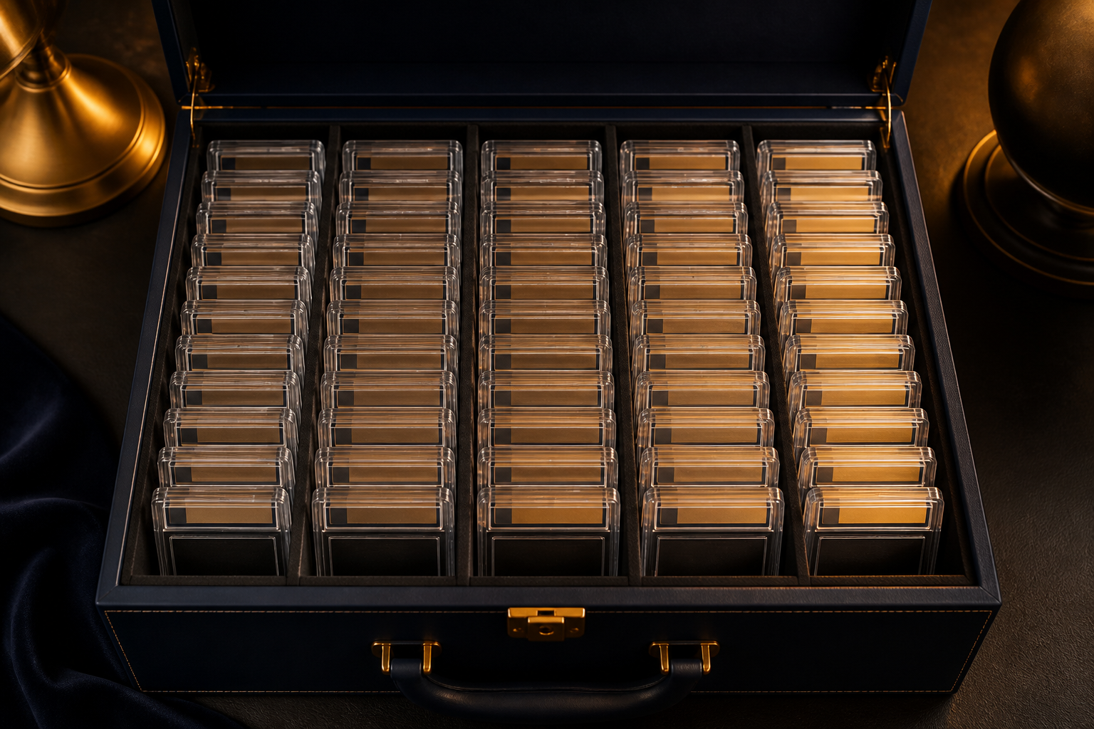 Inventario de cartas organizado